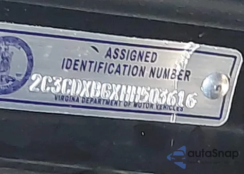 2017 Dodge Charger Se Rwd z USA, uszkodzony, nr VIN 2C3CDXBGXHH503616